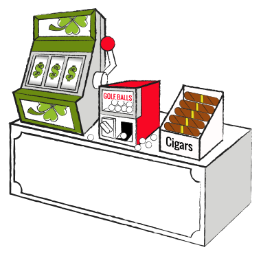 Kiosk Slot machine