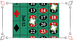 Roulette Split Bet