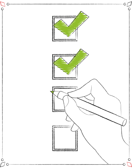 Roulette Key Elements check list