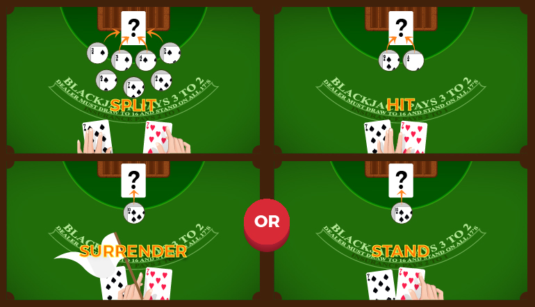 Blackjack pair of 7s - single deck playing strategy